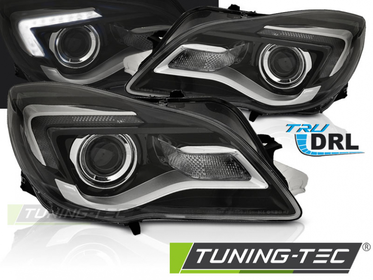 LED Tagfahrlicht Scheinwerfer für Opel Insignia Lim./Kombi 13-17 schwarz
